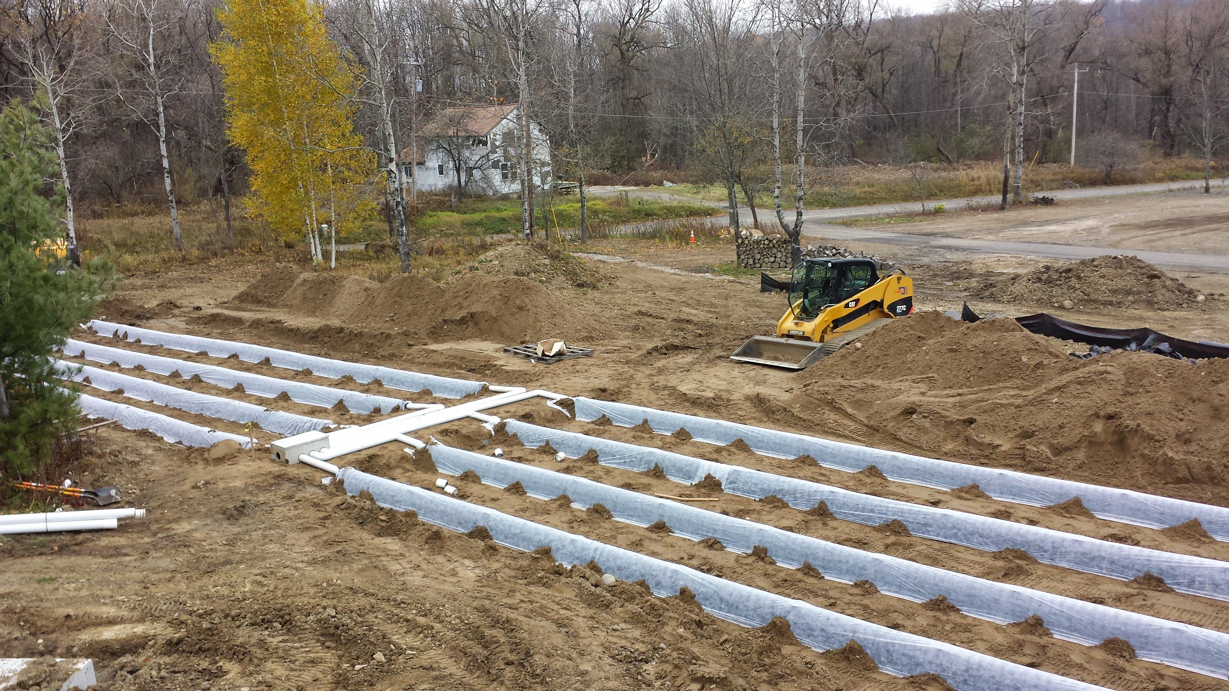 New Infiltrator Septic System